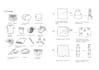 create simple line art illustrations for guides and instructions