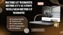 design retreat website retreat vacation wellness retreat website using wordpress