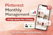pinterest virtual assistant for monthly pin management