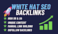 build high quality SEO backlinks with manual