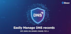 manage your domain dns settings, like spf, dkim and dmarc