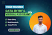 be your expert data entry and data typing specialist