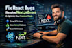 fix react bugs and errors
