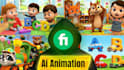 create ai kids learning videos with voiceover and custom scripts