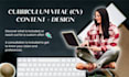 write and design your curriculum vitae