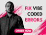fix bugs in vibe coded website or app replit lovable devbolt