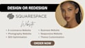 do squarespace website design, squarespace redesign website development