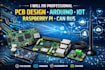 do professional pcb design, arduino, iot, raspberry pi and can bus projects
