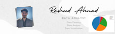 do data analysis, cleaning and visualization in python or excel