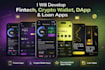 mobile app development fintech app decentralized app crypto wallet app loan app