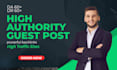 get premium tech backlinks with tech guest post guaranteed