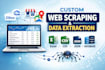 do web scraping, data extraction, and lead generation from any website