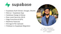 build secure supabase authentication and user database