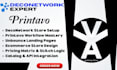 build redesign deconetwork printavo store apparel print shop and ecommerce store