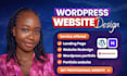 portfolio website, business website using wordpress, weebly, odoo, google sites