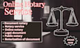 notarize your document online for affidavits, as a florida US notary public