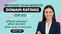 increase dr ahrefs domain rating dr 60 plus