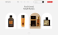 design perfume website fragrance store cologne perfume store dropshipping store