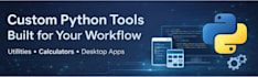build a custom python desktop tool or utility