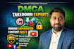 send professional dmca takedown notice to remove stolen content