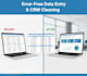 execute error free data entry and CRM cleaning within 1 day