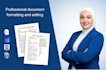 professionally format and edit your business documents