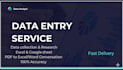do professional data entry research and copy paste tasks