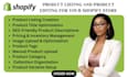 do shopify product listing, shopify product editing