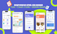 design mobile friendly HTML  CSS web pages