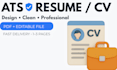 design a professional ats friendly resume