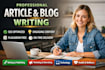professional article and blog writing