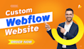 design and develop a premium webflow website for business
