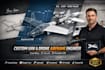 design fixed wing uav, drone fuselage, rc aircraft structure and aerodynamic