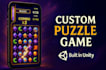 build a unique puzzle game with custom levels in unity