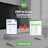 professional PDF to excel conversion with data cleaning