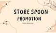 do spoon store promotion store setup and seo