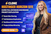 clone hostinger horizon site clone full database dashboard project duplication