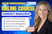 setup circle so circle community setup circle online course community manager