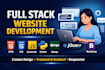 build rebuild custom website development full stack front end back end developer