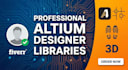 create professional altium designer libraries