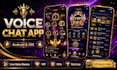 develop a voice chat app for android and ios