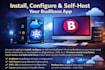 install configure and self host your budibase app
