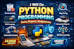 do urgent python programming tasks and assignment