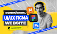 figma website design, website ui ux design, ui ux design