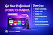 develop professional roku tv channel