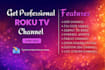 develop professional roku TV channel using sdk scenegraph