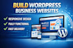 build wordpress website for small businesses