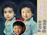 do realistic face swap, head replace, person swap