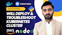 setup kubernetes docker on aws and cicd