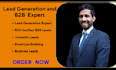 generate b2b leads with emails using linkedin